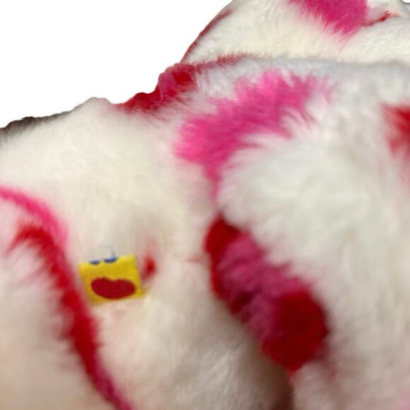 Build A Bear Hearts For You Puppy Dog Red, Pink and White No Tush Tag - Picture 9 of 10